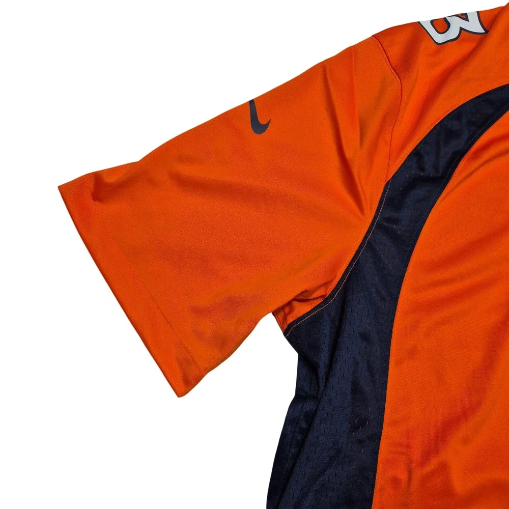Russell Wilson Denver Broncos Nike Football Game Jersey Men's Size 2XL Orange